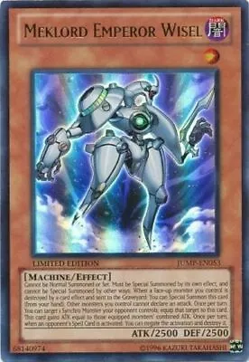 Yugioh Meklord Emperor Wisel Ultra Rare JUMP-EN053 Limited Edition NM • $1.98