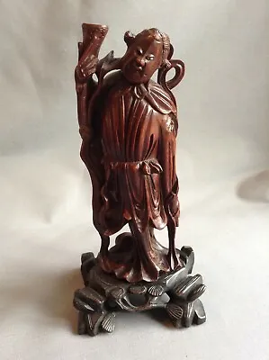 £25 • Buy Japanese Wood Figure Hand Carved