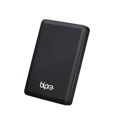 Bipra 320GB 2.5 Inch USB 3.0 NTFS Portable Slim External Hard Drive - Black • £16.95