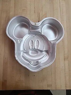 Vintage Wilton Mickey Mouse Face Cake Pan 2001 Disney Land Disney Disney World • $24.99