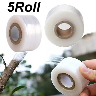 5Roll Grafting Tape Parafilm Tie Budding Tape For Garden Nursery 120M Graft Tape • $25.26