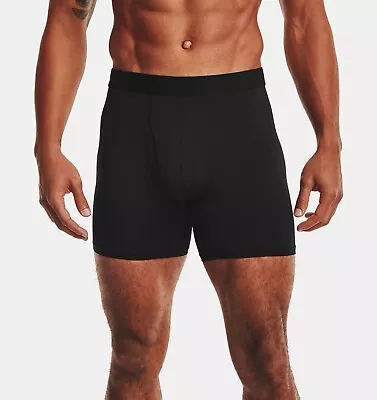 Under Armour Men's UA Tech Mesh 6  Boxerjock Boxer Shorts – 2-Pack Medium • £32