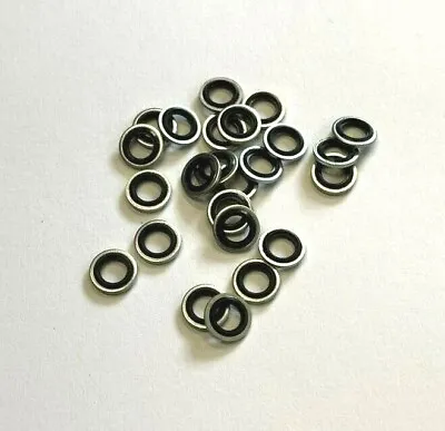 £1.50 • Buy M6 Bonded Seal Washers - Nitrile Sealing Washer . Self Centralising Dowty
