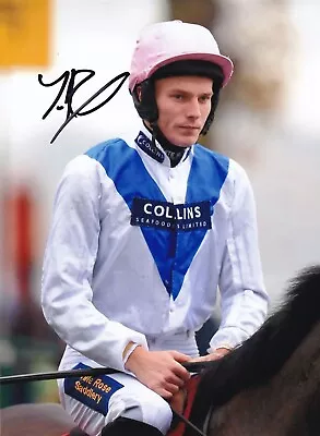 Horse Racing - James Reveley - Hand Signed 8x6 Inch Photograph - COA • £9.99