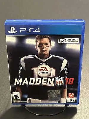 Madden NFL 18 - PS4 PlayStation 4 - Complete CIB • $7.76