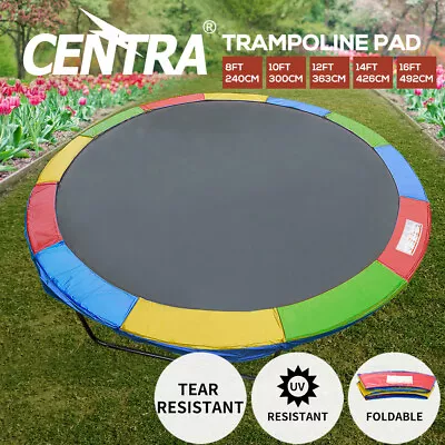 Centra Trampoline Replacement Mat Round Spring Cover Top 8ft 10ft 12ft 14ft 16ft • $54.99