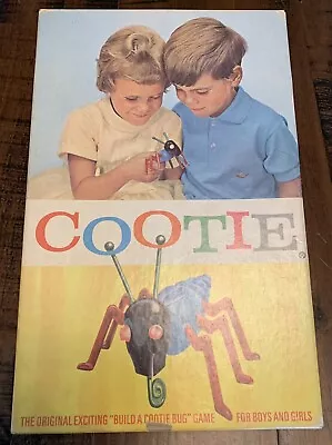 Vintage  Ⓒ 1949 The Game Of Cootie Build A Bug Catalog No. 200 COMPLETE • $20