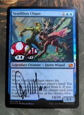 Vendilion Clique ARTIST PROOF FOIL Signed & ALTERED Modern Masters 2015 MTG  • $199