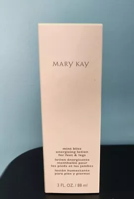 Mary Kay Mint Bliss Energizing Lotion For Feet & Legs NIB 3fl. Oz FREE SHIPPING! • $9.50