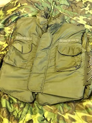 NOS Vietnam War M69 US Army FLAK VEST Fragmentation Jacket 3/4 Collar X-Large • $699.99