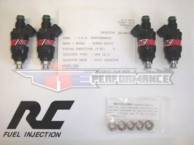 IN STOCK RC 1000cc Flow Matched Fuel Injectors Fit Honda S2000 S2K 95 Lb/hr NEW • $395.50