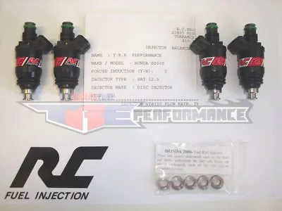 RC 1200cc Flowmatched Fuel Injectors Honda S2000 S2K 120 Lb/hr NEW Peak & Hold • $355.50