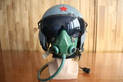 £349.99 • Buy Retired Chinese Air Force Fighter Pilot Flying Helmet,Oxygen Mask