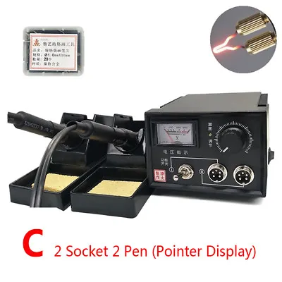 $56.99 • Buy 110V 60W Electric Wood Burning Kits Pyrography Machine Iron Pointer Display USA