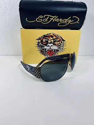 Ed Hardy Sunglass EHS 019 COCoa • $90