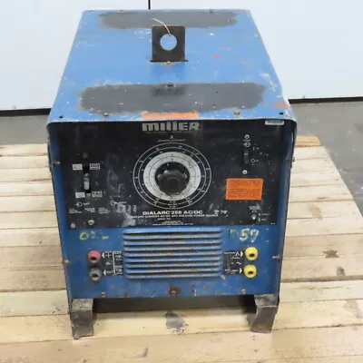 Miller Dialarc 250 200/230/460V 1Ph ARC Stick Welder AC/DC Output 20/30V • $682.49