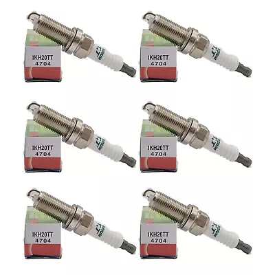 6PCS For HYUNDAI 4704 Iridium TT Spark Plugs 0041591303 FK20HR11 For Denso US • $74.93