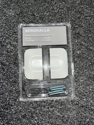 BNWT IKEA Berghalla Wardrobe Door Handles. 2 Pack • £6.99