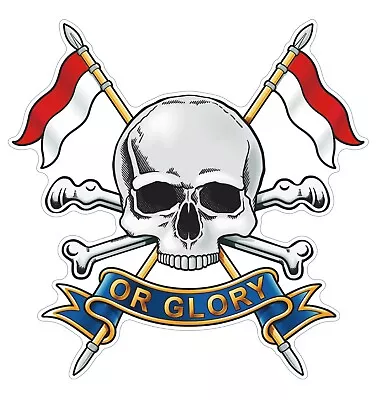 Royal Lancers (SK47) Waterproof Vinyl Stickers Decal Army • £3.19