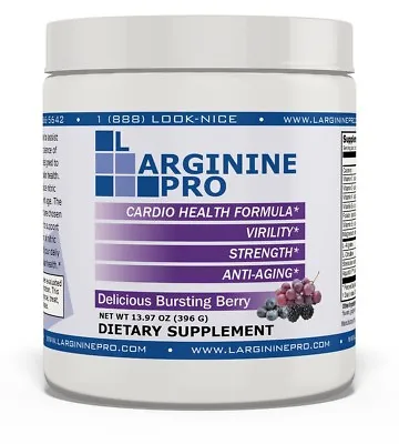 L-arginine Pro #1 Supplement 5500mg L-arginine Plus 1100mg L-citrulline Berry • $37.88