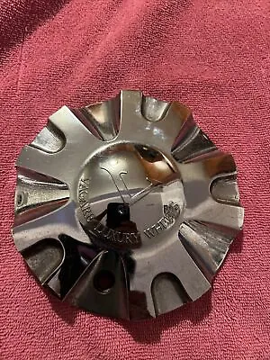 $45 • Buy VAGARE V5 DAMAGE CHROME Wheel Center Cap Set Of ONE (1) # C-099-2