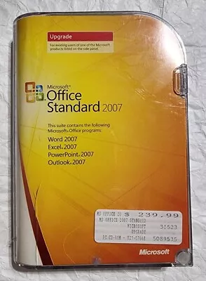 MS Office Basic 2003 + MS MS Office Standard 2007 UPGRADE Bundle • $20