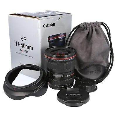 Canon EF 17-40mm F4 L USM For EOS 3 650D 60D 550D 70D 6D 5D III IV 7D 760D 1Ds • £444.42