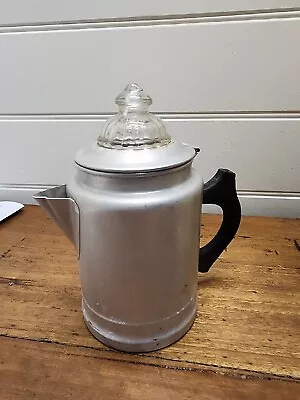 Comet USA 1950s Art Deco Style VINTAGE ALUMINIUM COFFEE Pot  • $22.52