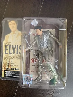 McFarlane Toys Year In Gold Elvis Presley 1956 Action Figure *NEW* 2006 • $60