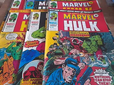 6 Mighty World Of Marvel Comics  1976 • £5.99