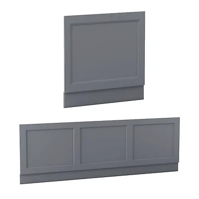 Bathroom MDF Wooden Bath Panel 1700 1800 Front Side End Panel • £44.97