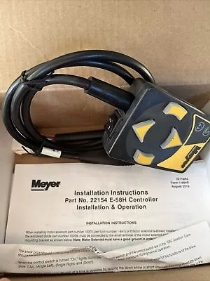 MEYER TOUCH PAD 6-PIN SNOW PLOW CONTROLLER - 22154 W/ 15766 ADAPTER And DIODE • $175