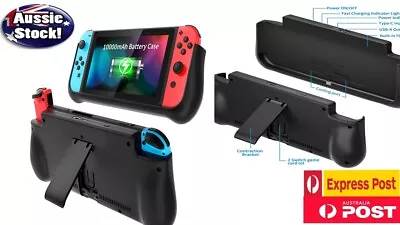 Battery Case And Power Bank Compatible With Nintendo Switch – 10000mAh (Black) • $64.95