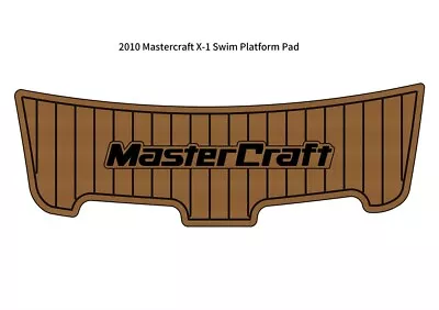 2010 Mastercraft X-1 Swim Platform Pad Boat EVA Foam Faux Teak Deck Flooring Mat • $249