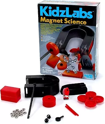 Magnet Science Kit For Kids Educational Toy Project Experiment Girl Boy Kidzlabs • $11.99