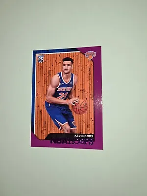 $0.99 • Buy 2018/19 Kevin Knox NBA Hoops Blue & Purple RC