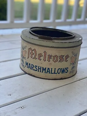 Vintage Melrose Marshmallows Tin  • $175