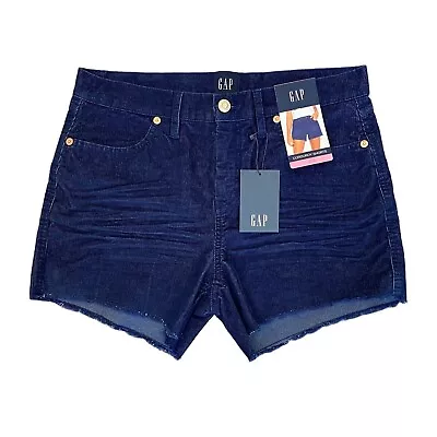 GAP Corduroy Raw Edge Hem Stretch Cut Off Shorts Women's Pick Color Size NWT $49 • $7.87