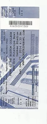 2014 Penn State St Vs Boston College Eagles Pinstripe Bowl Ticket Stub 12/27 Bo  • $4.97