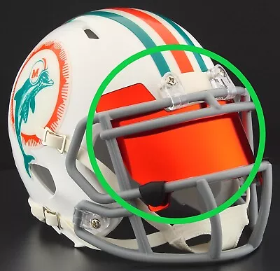 EYE SHIELD / VISOR  ONLY! For MIAMI DOLPHINS Mini Football Helmet • $12.99