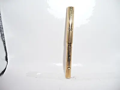 Moore Vintage Gold Lever Fill Fountain Pen--flexible Fine-new Sac-clipless Model • $130