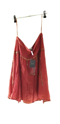 Women's Milla Silk Skirt - Size 8 - Ochre - New With Tags - Liberty - Free P&P • £28