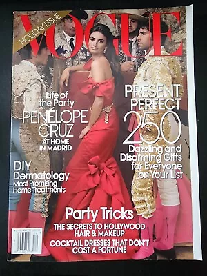 Vogue Magazine Penelope Cruz & Dermatology December 2007 B28:1734 • $8.95