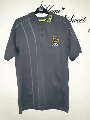 Retro Manchester City Training Shirt Size M • £12