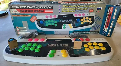 New Ps2 Hais King 2 Player Large Dual Arcade Joystick For Street Fighter #18b • $495