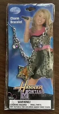 Vintage Hannah Montana Disney Charm Bracelet New In Package Rock Sensation • $6.99