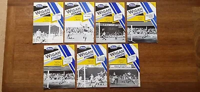 £3.25 • Buy 13 Wigan Athletic Home Programmes, 1988-89, All Listed