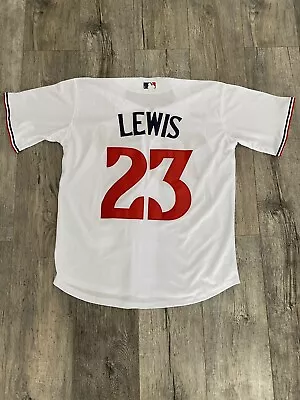 Men’s Minnesota Twins #23 Royce Lewis Stitched White Jersey - Size Small • $74