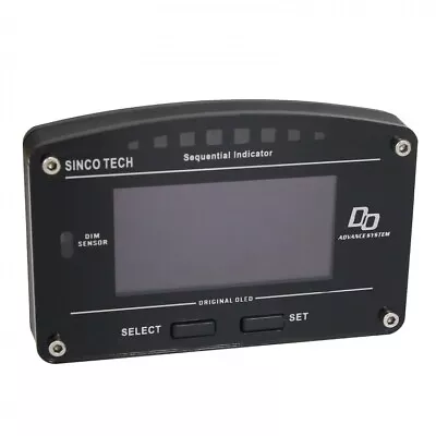 SINCOTECH DO907 Racing Dashboard Sensor 12V Car Race Dash Display 11000RPM • $226.99