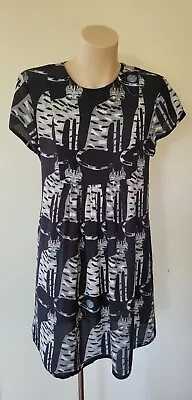 $49 • Buy Paul & Joe Sister Size 8 Aus Julieta Cat Dress France Designer